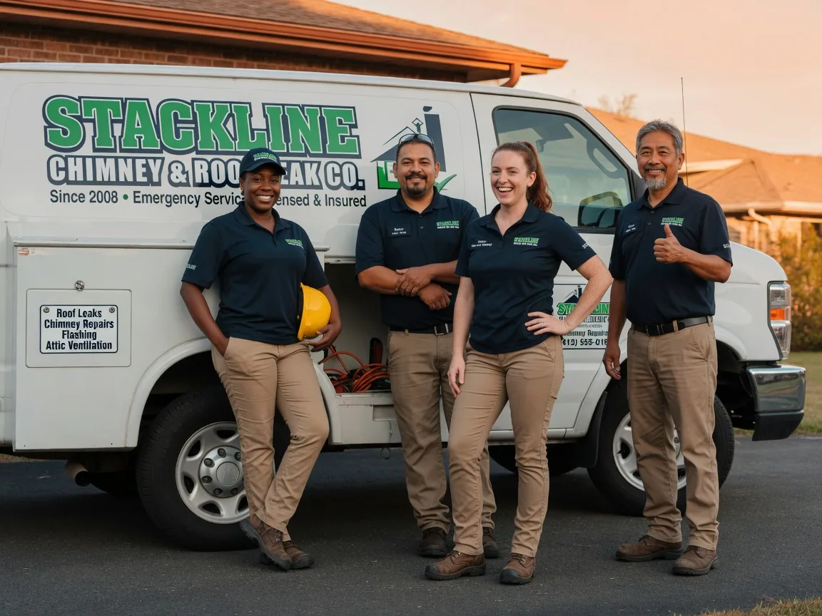 Chimney flashing repair company in Stanleytown, VA